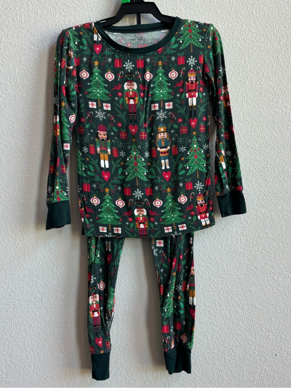 Little Sleepies 3T Nutcracker Christmas Pajamas Bamboo